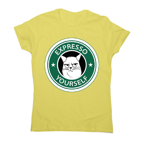 Expresso yourself - women's funny premium t-shirt - Graphic Gear