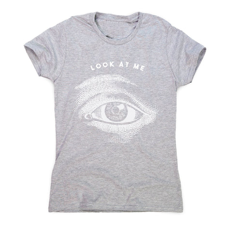 Eye illustration - women's funny premium t-shirt - Graphic Gear