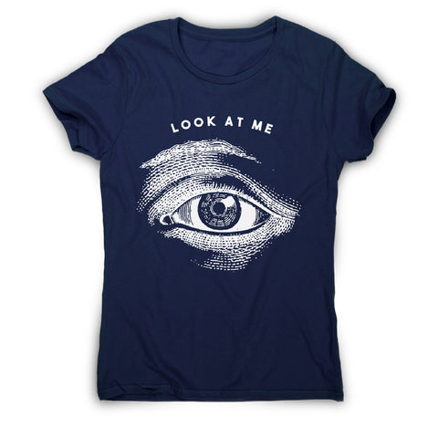 Eye illustration - women's funny premium t-shirt - Graphic Gear