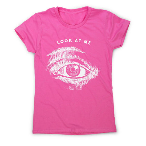 Eye illustration - women's funny premium t-shirt - Graphic Gear