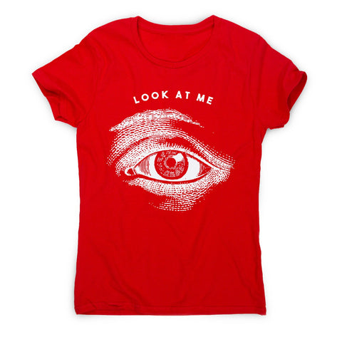 Eye illustration - women's funny premium t-shirt - Graphic Gear