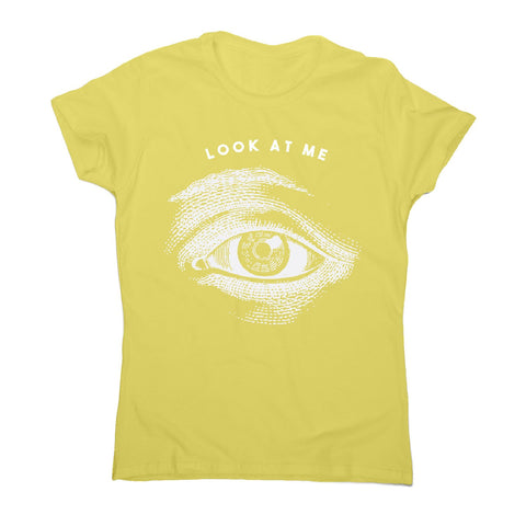 Eye illustration - women's funny premium t-shirt - Graphic Gear