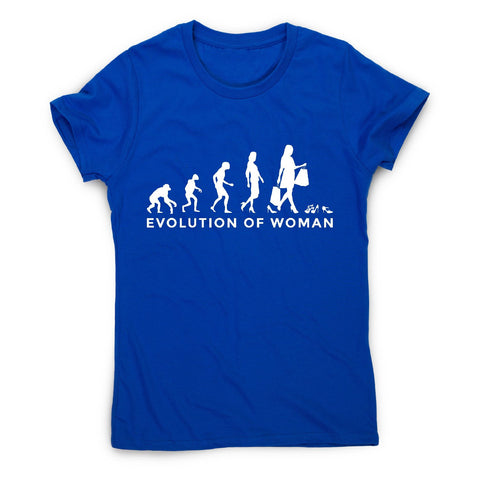 Female evolution - funny women's t-shirt - Graphic Gear