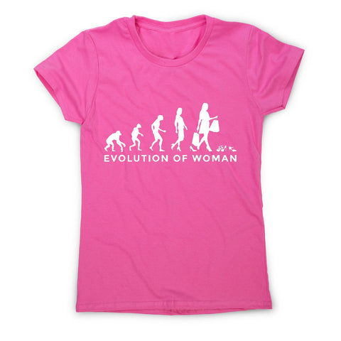 Female evolution - funny women's t-shirt - Graphic Gear