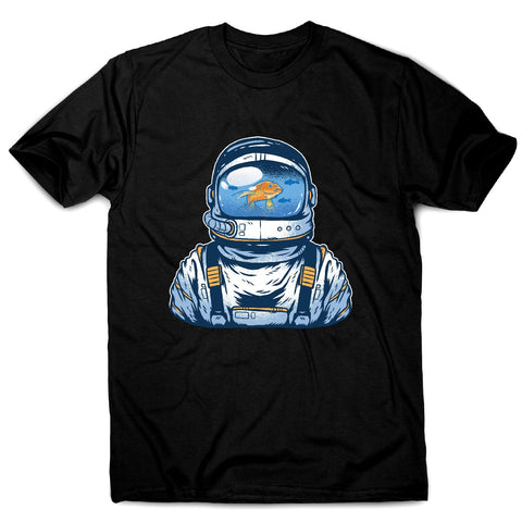 Fishbowl astronaut - illustration men's t-shirt - Graphic Gear