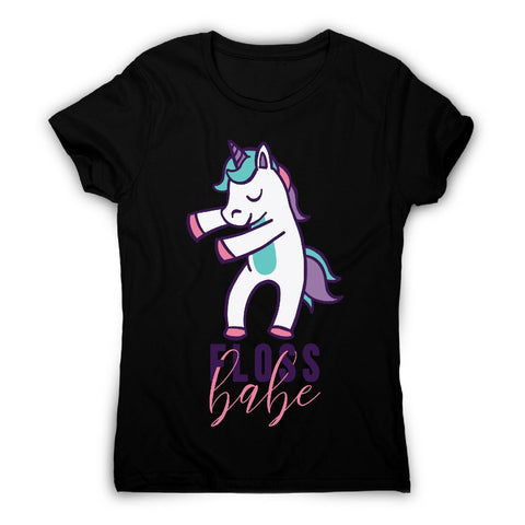 Floss unicorn - funny women's t-shirt - Graphic Gear