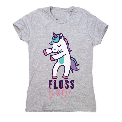 Floss unicorn - funny women's t-shirt - Graphic Gear