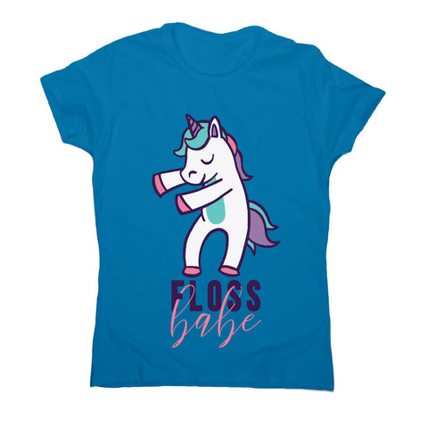 Floss unicorn - funny women's t-shirt - Graphic Gear