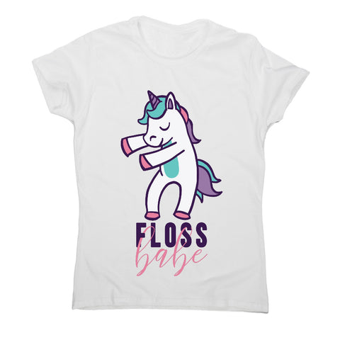 Floss unicorn - funny women's t-shirt - Graphic Gear
