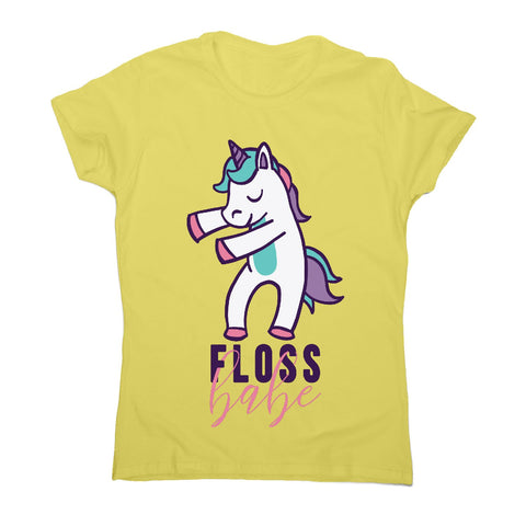 Floss unicorn - funny women's t-shirt - Graphic Gear