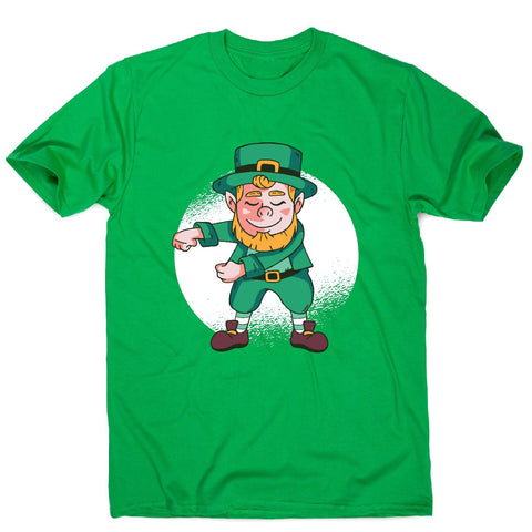 Flossing leprechaun - funny men's t-shirt - Graphic Gear