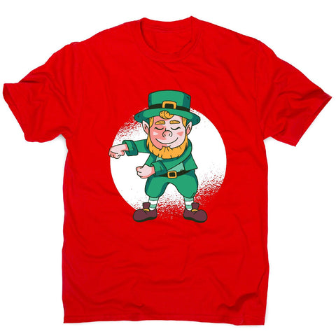 Flossing leprechaun - funny men's t-shirt - Graphic Gear