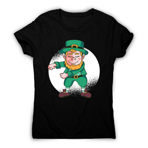 Flossing leprechaun - funny women's t-shirt - Graphic Gear