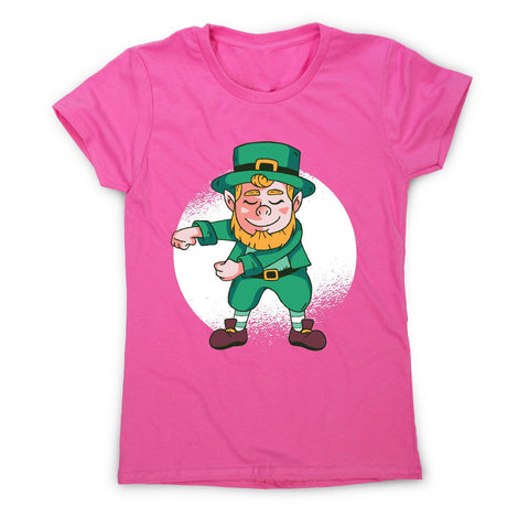 Flossing leprechaun - funny women's t-shirt - Graphic Gear