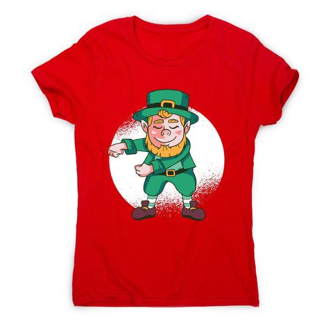 Flossing leprechaun - funny women's t-shirt - Graphic Gear
