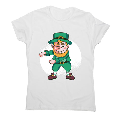 Flossing leprechaun - funny women's t-shirt - Graphic Gear