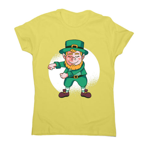 Flossing leprechaun - funny women's t-shirt - Graphic Gear