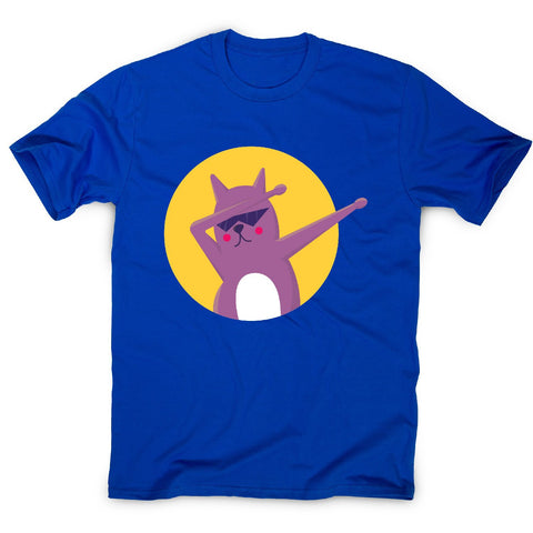 Funny cat dab - men's t-shirt - Graphic Gear