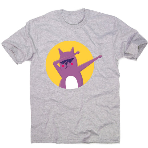 Funny cat dab - men's t-shirt - Graphic Gear