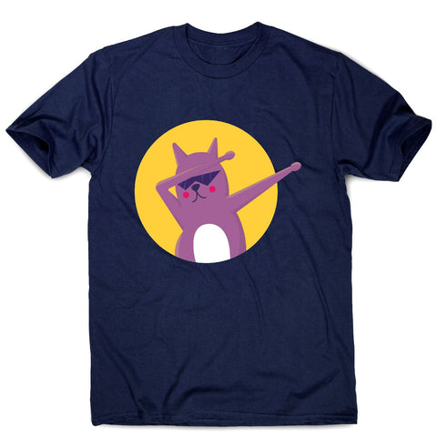 Funny cat dab - men's t-shirt - Graphic Gear
