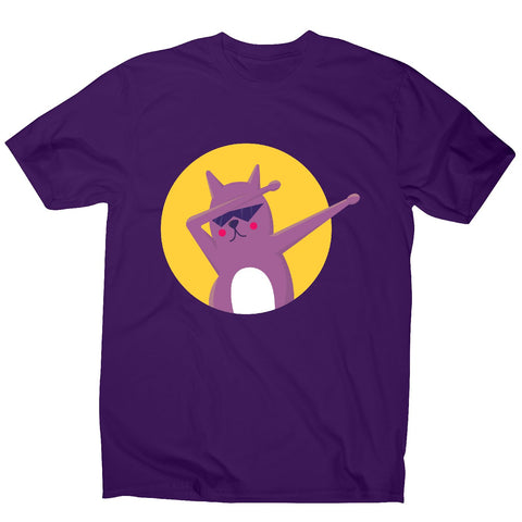 Funny cat dab - men's t-shirt - Graphic Gear