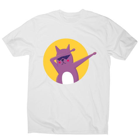 Funny cat dab - men's t-shirt - Graphic Gear