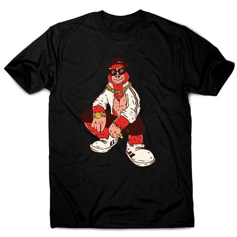 Hip hop bigfoot - men's funny premium t-shirt - Graphic Gear