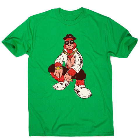 Hip hop bigfoot - men's funny premium t-shirt - Graphic Gear