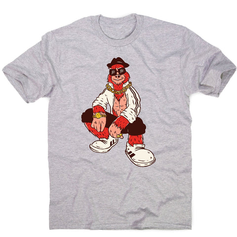 Hip hop bigfoot - men's funny premium t-shirt - Graphic Gear