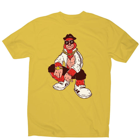 Hip hop bigfoot - men's funny premium t-shirt - Graphic Gear