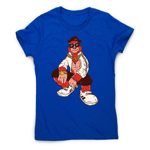 Hip hop bigfoot - women's funny premium t-shirt - Graphic Gear