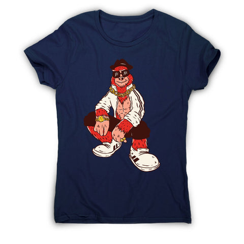 Hip hop bigfoot - women's funny premium t-shirt - Graphic Gear