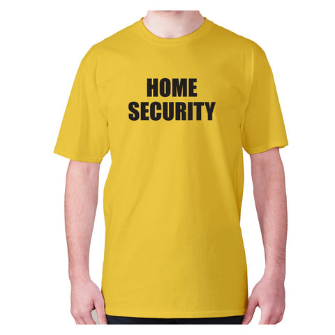 Home security - men's premium t-shirt - Graphic Gear