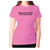 My stomach is FLAT. The L is just silent - women's premium t-shirt - Graphic Gear