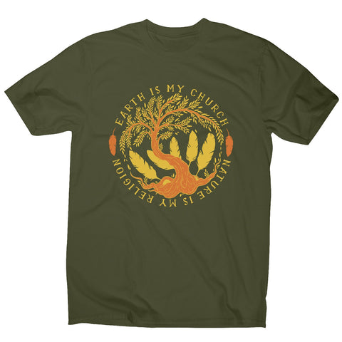 Nature quote - men's funny premium t-shirt - Graphic Gear