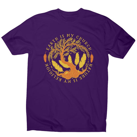 Nature quote - men's funny premium t-shirt - Graphic Gear