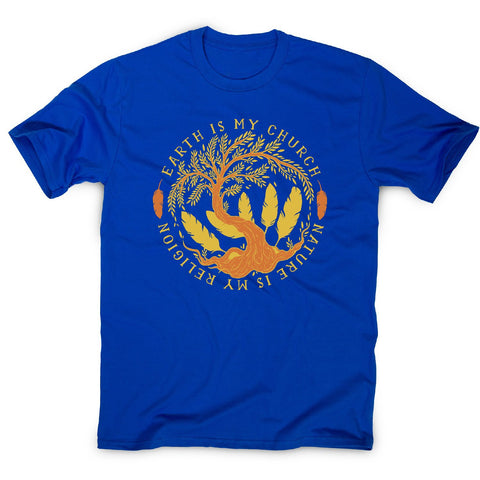 Nature quote - men's funny premium t-shirt - Graphic Gear