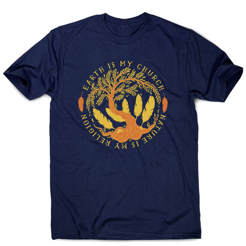 Nature quote - men's funny premium t-shirt - Graphic Gear