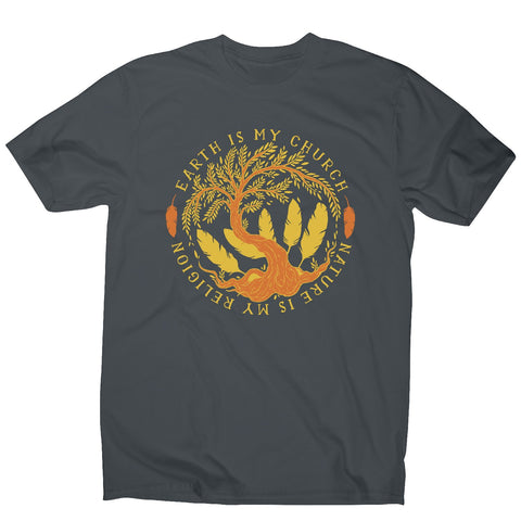 Nature quote - men's funny premium t-shirt - Graphic Gear