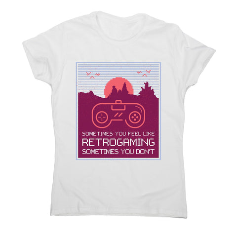 Retrogaming - women's funny premium t-shirt - Graphic Gear