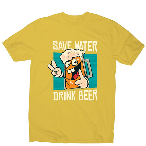 Save water - men's funny premium t-shirt - Graphic Gear