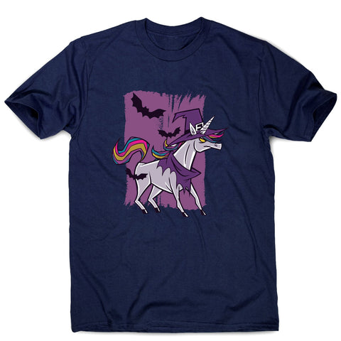 Witch unicorn - men's funny premium t-shirt - Graphic Gear