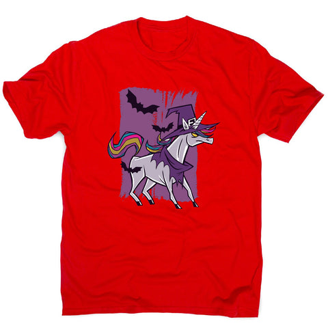 Witch unicorn - men's funny premium t-shirt - Graphic Gear