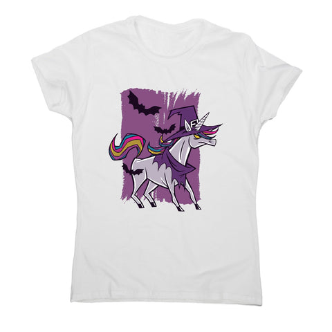 Witch unicorn - women's funny premium t-shirt - Graphic Gear